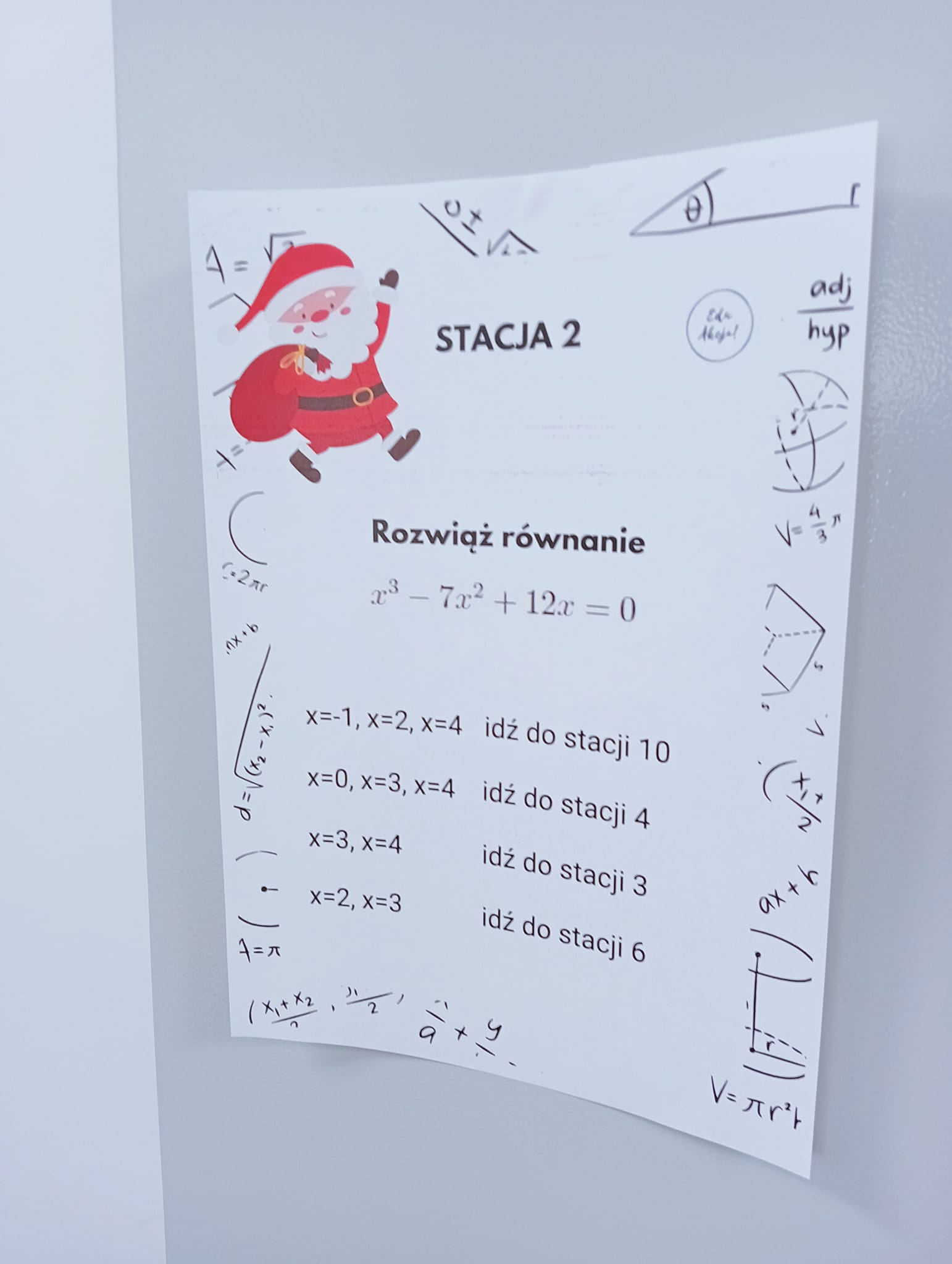 Równania wielomianowe + świąteczny bonus